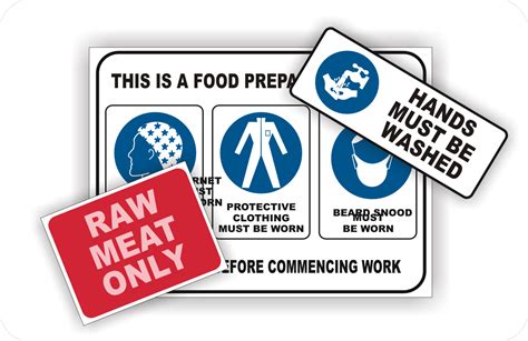 Kitchen Safety Signs Hospitality Signs National Safety Signs
