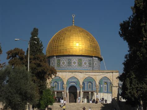 Dome Of The Rock Jerusalem Beautiful Places Dome Of The Rock