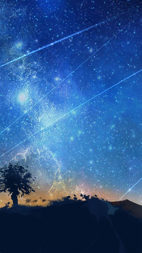 Download Free K Night Sky Anime Portrait Wallpapers