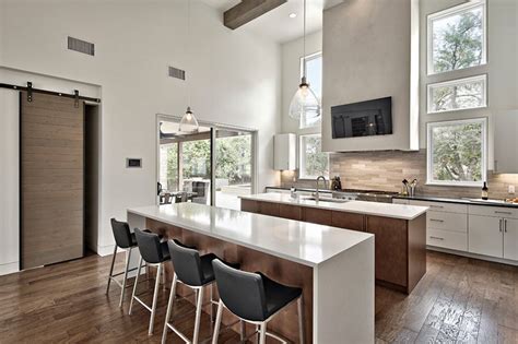 Some kitchens have two islands. 25 Contemporary Two-Island Kitchen Designs Every Cook ...