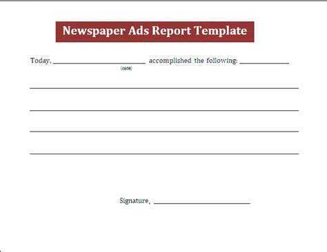 We did not find results for: Newspaper Report Template | Free Report Writing Templates