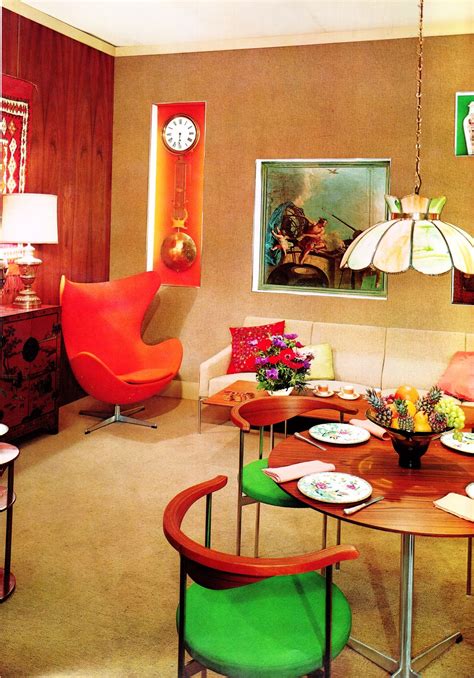 1960s Interior Décor The Decade Of Psychedelia Gave Rise To Inventive