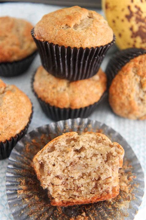 Soft And Moist Banana Muffins Cooked By Julie