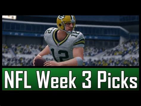 We want your predictions for this game. NFL - Week 3: Complete Picks & Predictions (2012-2013 ...