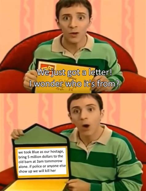 Versatile Blue S Clues Steve Format Invest Fast Template Included