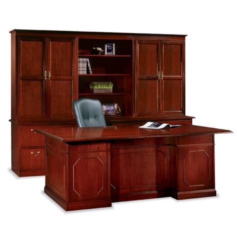 New Office Desks Kimball Senator Traditional Casegoods At Furniture