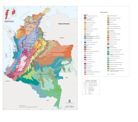 Mapa De Regiones Naturales O Geogr Ficas De Colombia Calameo Downloader