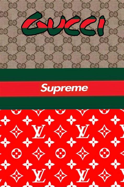 Louis Vuitton Gucci Supreme Wallpaper 61 Best Free Supreme Gucci