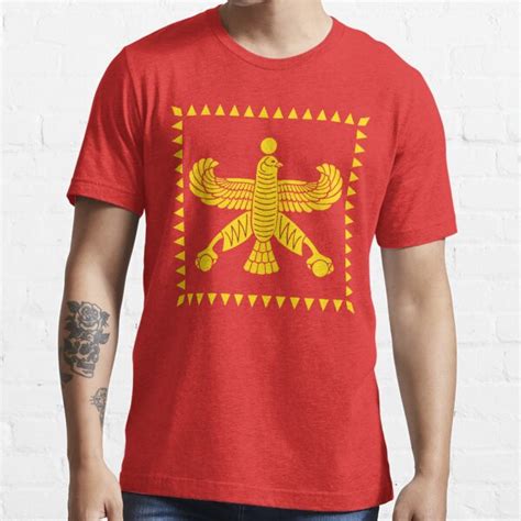 Persian Flagachaemenid Empire Flag T Shirt For Sale By Bluecapital