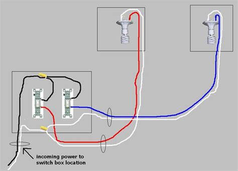 Wiring Diagram For Switch And Two Lights 2 Disguised