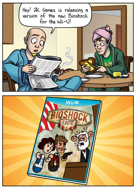 Bioshock For Wii U Brentalflossthecomic Bioshock