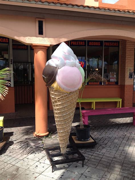Giant Ice Cream Cone Homestead Phillip Pessar Flickr