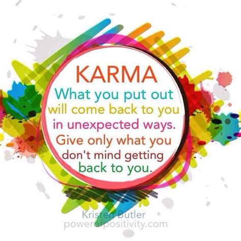 (this can be a polite or a rude comment.) bill: 6 Ways to Create Good Karma | Law of karma, Karma quotes ...