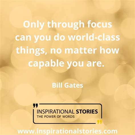 135 Focus Quotes And Sayings Inspirational Stories