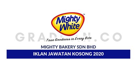 Such as breads, buns, loaf, danish pastries, toasts, cakes and cookies. Permohonan Jawatan Kosong Mighty Bakery Sdn Bhd • Portal ...
