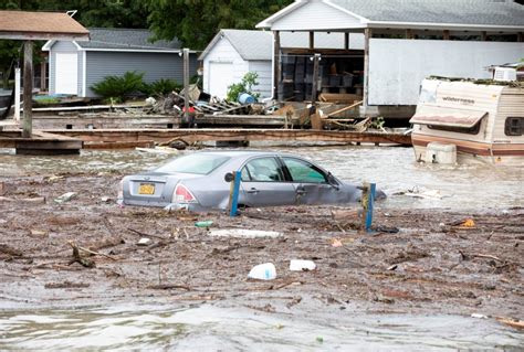 Dozens In Upstate New York Trapped In Homes By Flash Flooding Damage