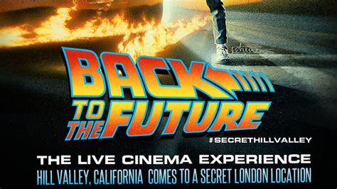 Back To The Future With Secret Cinema Film And Furniture