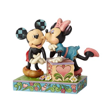 Disney Traditions By Jim Shore Mickey And Minnie Kissing Booth