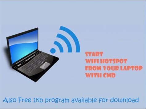 Creating Your Own WiFi Hotspot On Your Laptop WiFi Hotspot With