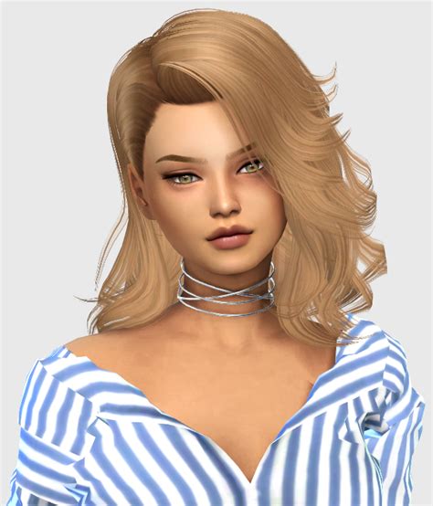 Wondercarlotta Sims Manon Hair Simpliciaty Cc Top Sims Hot Sex Picture