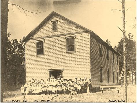 Old School Colbert Co School Dist 5 June 17 1911 Muscle Shoals