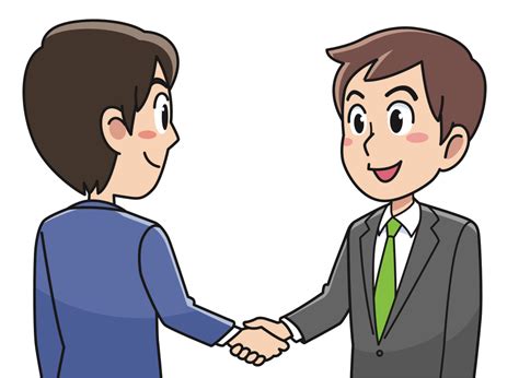 Onlinelabels Clip Art Business Handshake