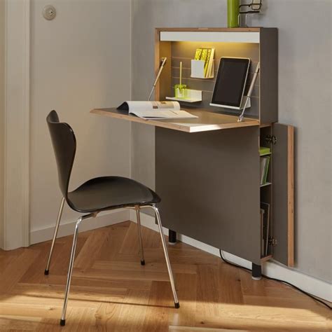 This is our high quality foldable laptop desk which is perfect for. hide away wall desk for small spaces - shouldn't be too ...