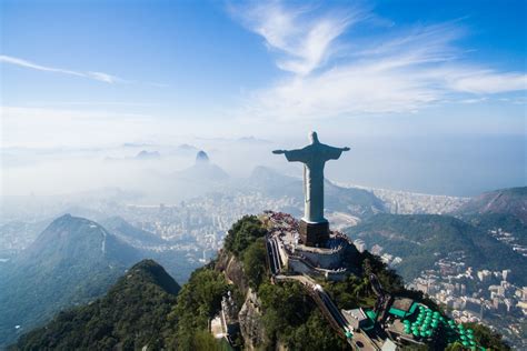 Cristo Redentor Rio De Janeiro Brazil Dronestagram