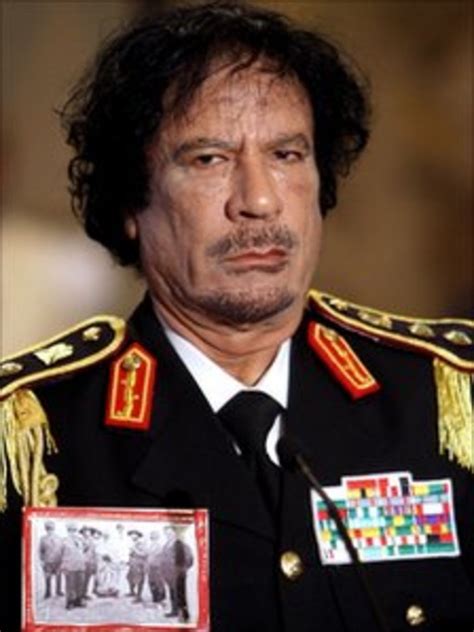 Profile Muammar Gaddafi Bbc News
