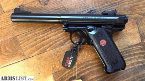 Armslist For Sale New Ruger Mkiv Target 22lr Pistol