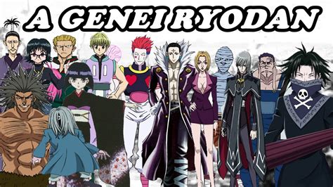 A GENEI RYODAN Trupe Fantasma HUNTER X HUNTER Yan Animes YouTube