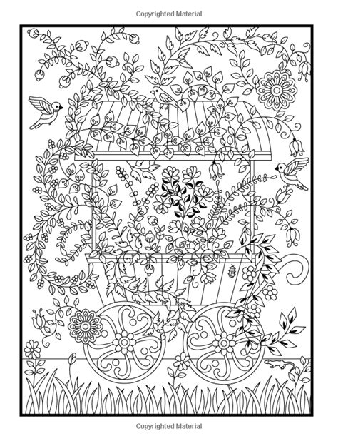 Secret Garden Coloring Pages For Adults