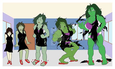 She Hulk Transformation Sequence By Iamshehulk On Deviantart