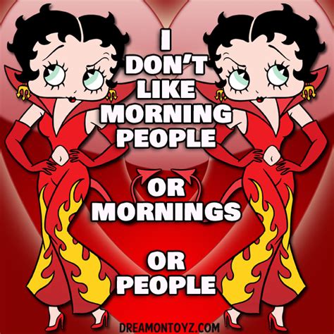Betty Boop Pictures Archive Betty Boop Pictures Morning People