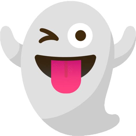 Ghost On Noto Color Emoji Animated