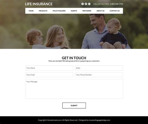 Agentmethods specializes in life insurance website design. best life insurance policy responsive website design | Professional website design, Responsive ...