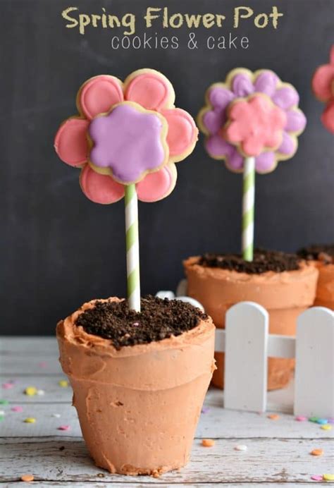 Flower Pot Cupcakes So Cute