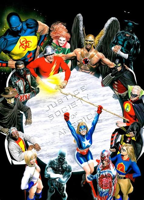 Justice Society Of America Alex Ross Justice Society Of America
