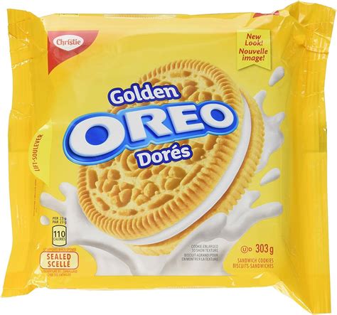 3pack Oreo Golden Sandwich Cookies Resealable Pack 303g Fresh Canada