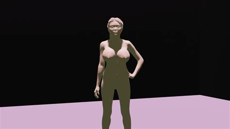 Naomi Wu Aka SexyCyborg D Nude Body Scan D Model CGTrader
