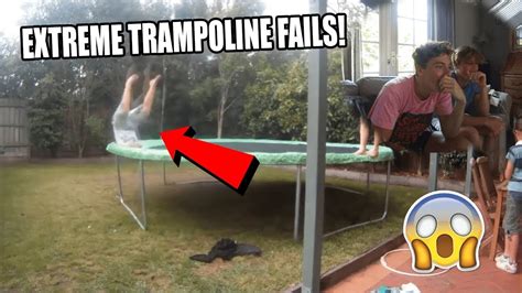 The Worst Trampoline Fails Ive Ever Seen Reaction Video Youtube