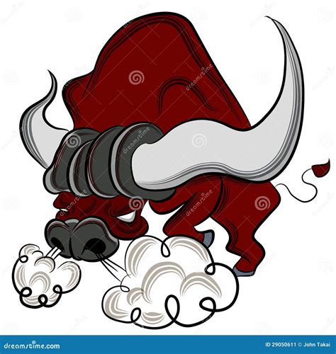 Bull Drawing Cartoon Vector 29050611