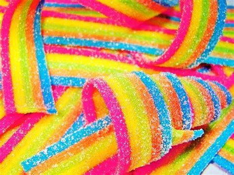 Ribbon Candy Rainbow Candy Colorful Candy Candy