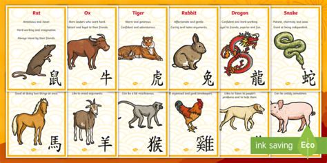 Chinese Zodiac Animals Chinese Zodiac Story For Children