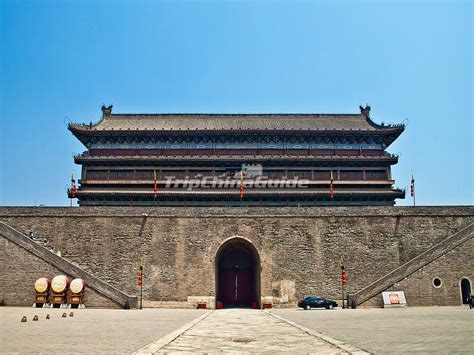 The Anyuan Gate Of Xian City Wall Xian City Wall Photos