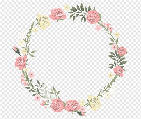 Koleksi 49 frame undangan pernikahan lengkap undangan me. Undangan pernikahan bingkai lukisan Cat Air Bunga, Rose perbatasan dekoratif melingkar, mawar ...