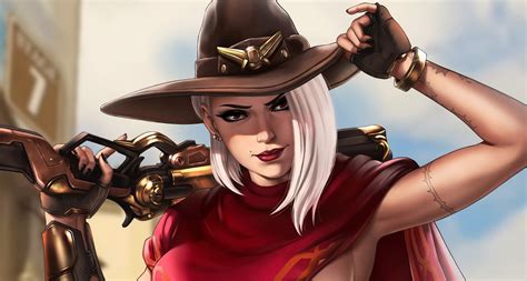 Ashe Overwatch Fan Art Ashe Fondo De Pantalla Hd 1920x1027