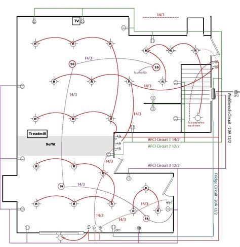 Home wiring plan software making wiring plans easily. Wiring Diagram Basic House Electrical - House Plans | #143034