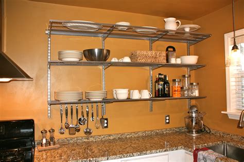 Stainless Steel Kitchen Wall Shelving Units In 2020 Wall Mounted