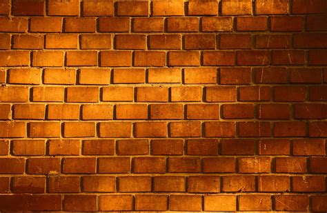 Yellow Brown Dark Brick Wall Texture Photohdx